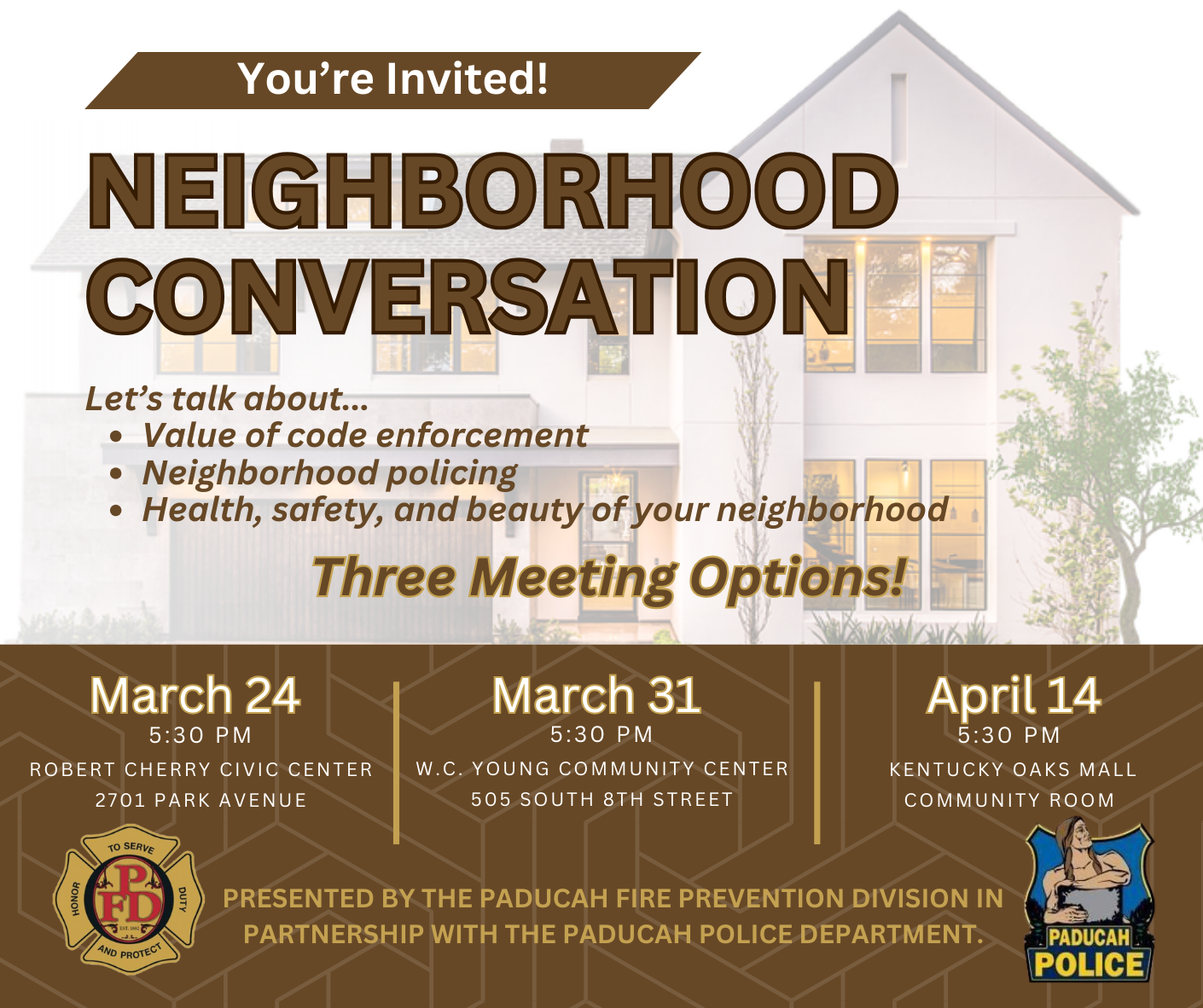 neighborhood meetings graphic